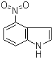 4-硝基吲哚分子结构 (CAS 4769-97-5)