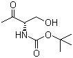 [(1S)-1-(Hydroxymethyl)-2-oxopropyl]carbamic acid tert-butyl ester molecular structure (CAS 477191-17-6)