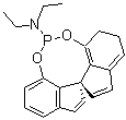(11aS)-N,N-Diethyl-10,11,12,13-tetrahydro-diindeno[7,1-de:1',7'-fg][1,3,2]dioxaphosphocin-5-amine molecular structure (CAS 477559-80-1)