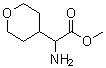 Methyl 2-amino-2-(tetrahydro-2H-pyran-4-yl)acetate molecular structure (CAS 477585-43-6)