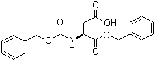N-Carbobenzyloxy-L-aspartic acid 1-benzyl Ester molecular structure (CAS 4779-31-1)