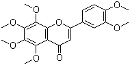 蜜橘黄素分子结构 (CAS 478-01-3)