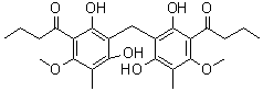 伪绵马毒素分子结构 (CAS 478-28-4)