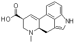 D-Isolysergic acid molecular structure (CAS 478-95-5)