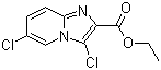 Ethyl 3,6-dichloroimidazo[1,2-a]pyridine-2-carboxylate molecular structure (CAS 478040-91-4)