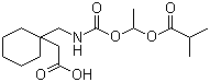 Gabapentin enacarbil分子结构 (CAS 478296-72-9)