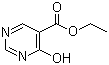 结构式 CAS# 4786-52-1, 4-羟基-5-嘧啶甲酸乙酯