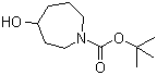4-Hydroxyazepane-1-carboxylic acid tert-butyl ester molecular structure (CAS 478832-21-2)
