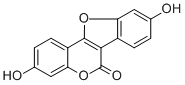 structure of CAS# 479-13-0, Coumestrol