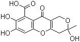 结构式 CAS# 479-66-3, 富里酸; 黄腐植酸