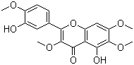 蔓荆子黄素分子结构 (CAS 479-91-4)