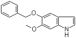 5-苄氧基-6-甲氧基吲哚分子结构 (CAS 4790-04-9)