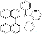 (S)-2-Diphenyphosphino-2'-phenyl-1,1'-binaphthyl molecular structure (CAS 479079-13-5)