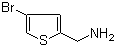 (4-Bromothiophen-2-yl)methanamine molecular structure (CAS 479090-38-5)