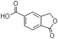 结构式 CAS# 4792-29-4, 5-羧基苯酞; 苯酞-5-羧酸