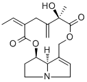 structure of CAS# 480-81-9, Seneciphylline