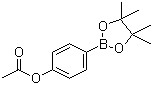 4-乙酰氧基苯硼酸频哪醇酯分子结构 (CAS 480424-70-2)