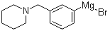 Bromo[3-(1-piperidinylmethyl)phenyl]magnesium molecular structure (CAS 480424-82-6)