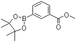 3-甲氧羰基苯硼酸频哪醇酯分子结构 (CAS 480425-35-2)
