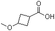 3-Methoxycyclobutanecarboxylic acid molecular structure (CAS 480450-03-1)