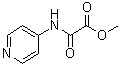 structure of CAS# 480450-78-0, Oxo(4-pyridinylamino)acetic acid methyl ester