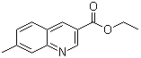 结构式 CAS# 481054-87-9, 7-甲基-3-喹啉羧酸乙酯