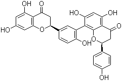 structure of CAS# 48236-96-0, Tetrahydroamentoflavone;Amentoflavanone