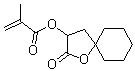 2-Methyl-2-propenoic acid 2-oxo-1-oxaspiro[4.5]dec-3-yl ester molecular structure (CAS 482609-91-6)