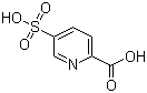 5-磺酰基吡啶-2-羧酸分子结构 (CAS 4833-91-4)