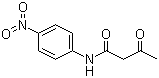结构式 CAS# 4835-39-6, 乙酰乙酰对硝基苯胺
