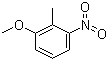 2-Methyl-3-nitroanisole molecular structure (CAS 4837-88-1)