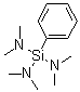 三(二甲基氨基)苯基硅烷分子结构 (CAS 4840-75-9)