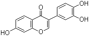 3',4',7-三羟基异黄酮分子结构 (CAS 485-63-2)