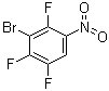 3-Bromo-1,2,4-trifluoro-5-nitrobenzene molecular structure (CAS 485318-76-1)