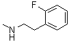 结构式 CAS# 485404-58-8, 2-氟-N-甲基苯乙胺