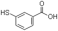 3-巯基苯甲酸分子结构 (CAS 4869-59-4)