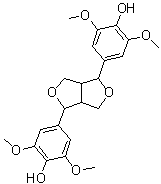 Syringaresinol molecular structure (CAS 487-35-4)