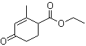 2-甲基-4-氧代-2-环己烯-1-羧酸乙酯分子结构 (CAS 487-51-4)