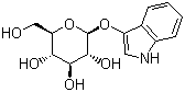 3-Indoxyl-beta-D-glucopyranoside molecular structure (CAS 487-60-5)