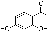 2,4-二羟基-6-甲基苯甲醛分子结构 (CAS 487-69-4)