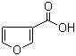 3-Furoic acid molecular structure (CAS 488-93-7)