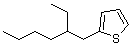 2-(2-乙基己基)噻吩分子结构 (CAS 4891-44-5)