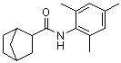 结构式 CAS# 489402-47-3, N-(2,4,6-三甲基苯基)-双环[2.2.1]庚烷-2-甲酰胺