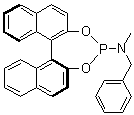 (11bS)-N-Methyl-N-(phenylmethyl)-dinaphtho[2,1-d:1',2'-f][1,3,2]dioxaphosphepin-4-amine molecular structure (CAS 490023-37-5)