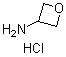 3-Oxetanamine hydrochloride molecular structure (CAS 491588-41-1)