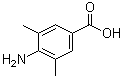 3,5-Dimethyl-4-aminobenzoic acid molecular structure (CAS 4919-40-8)