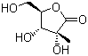 结构式 CAS# 492-30-8, 2-C-甲基-D-核糖酸-1,4-内酯