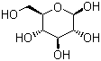 beta-D-葡萄糖分子结构 (CAS 492-61-5)