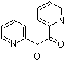 structure of CAS# 492-73-9, Di-2-pyridylglyoxal;2,2'-Pyridil; Bis(2-pyridyl)ethanedione