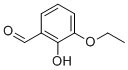 3-Ethoxysalicylaldehyde molecular structure (CAS 492-88-6)